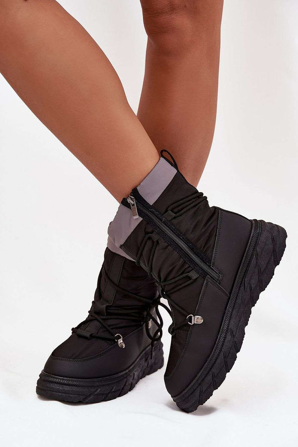 Snow boots model 220526 Step in style