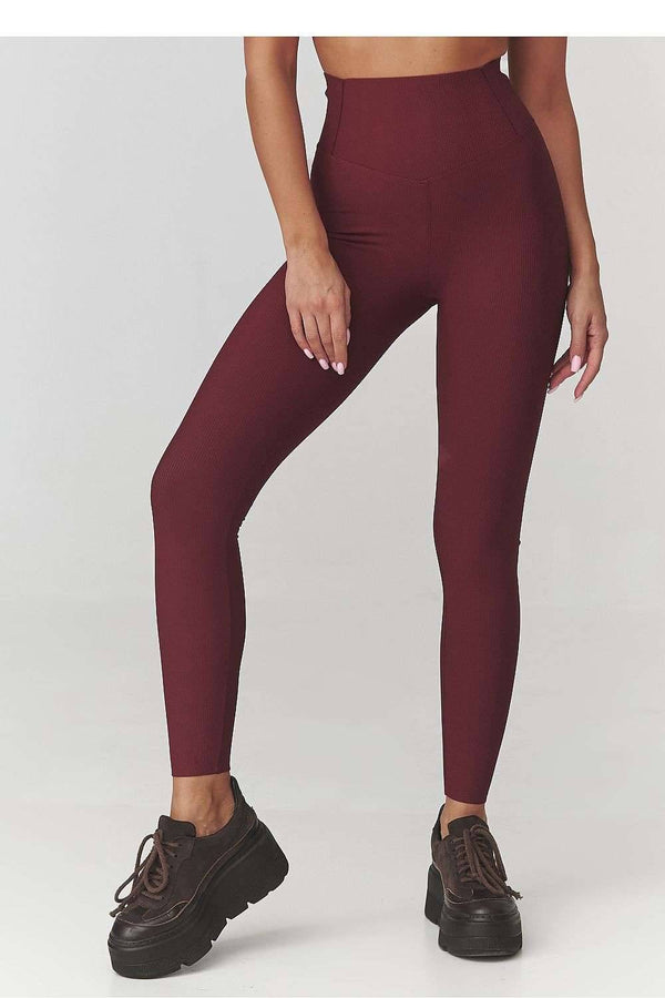 Long leggings model 220769 Makadamia