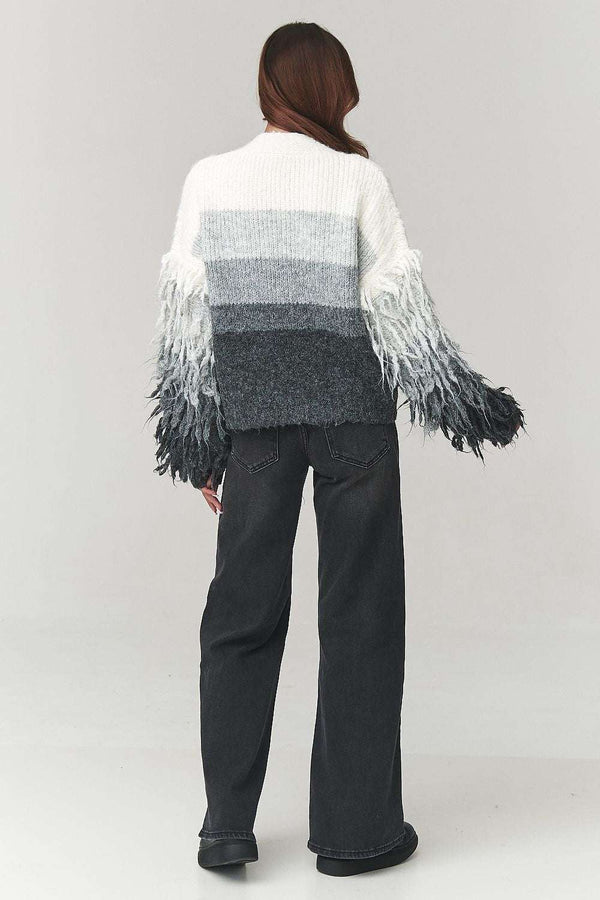 Cardigan model 220770 Makadamia