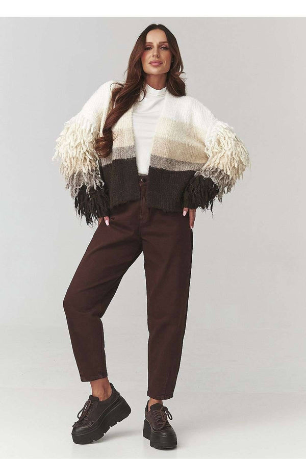 Cardigan model 220771 Makadamia
