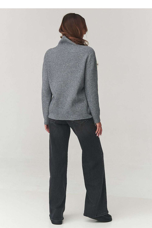 Turtleneck model 220772 Makadamia