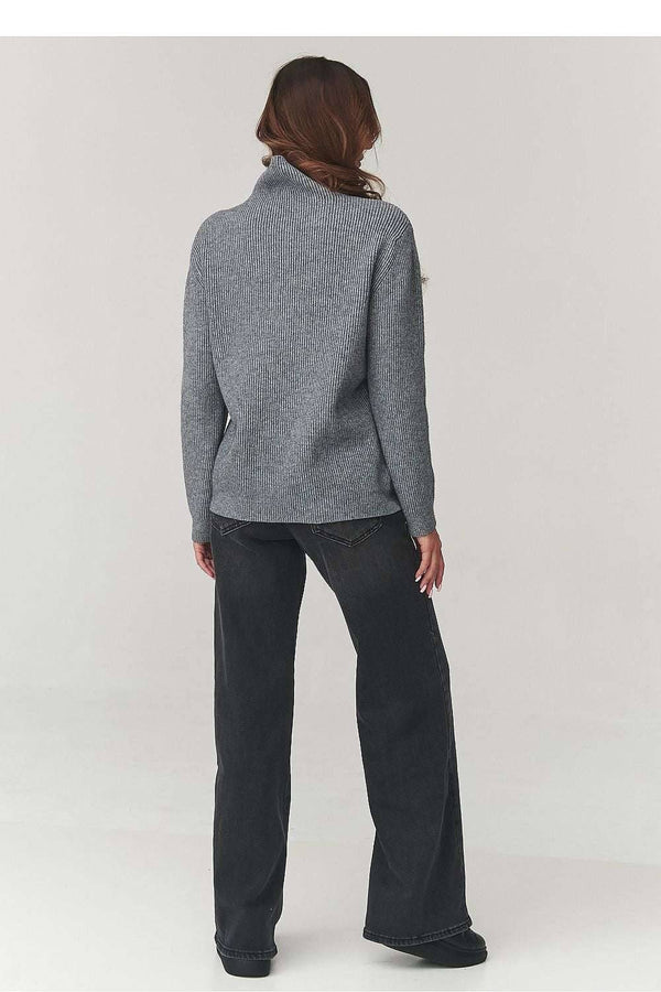 Turtleneck model 220772 Makadamia