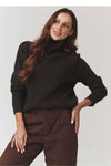 Turtleneck model 220774 Makadamia