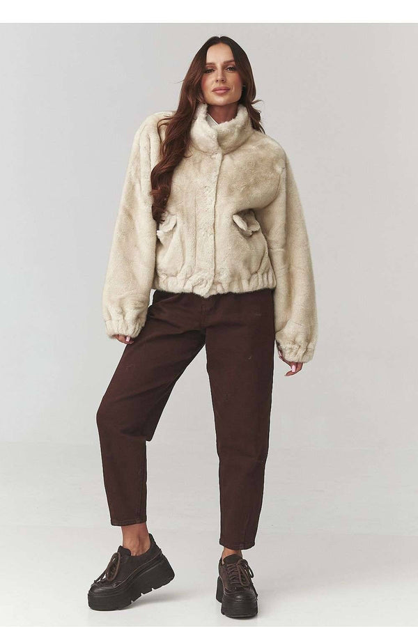 Jacket model 220779 Makadamia