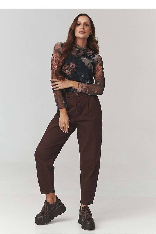 Blouse model 220780 Makadamia