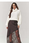 Skirt model 220785 Makadamia