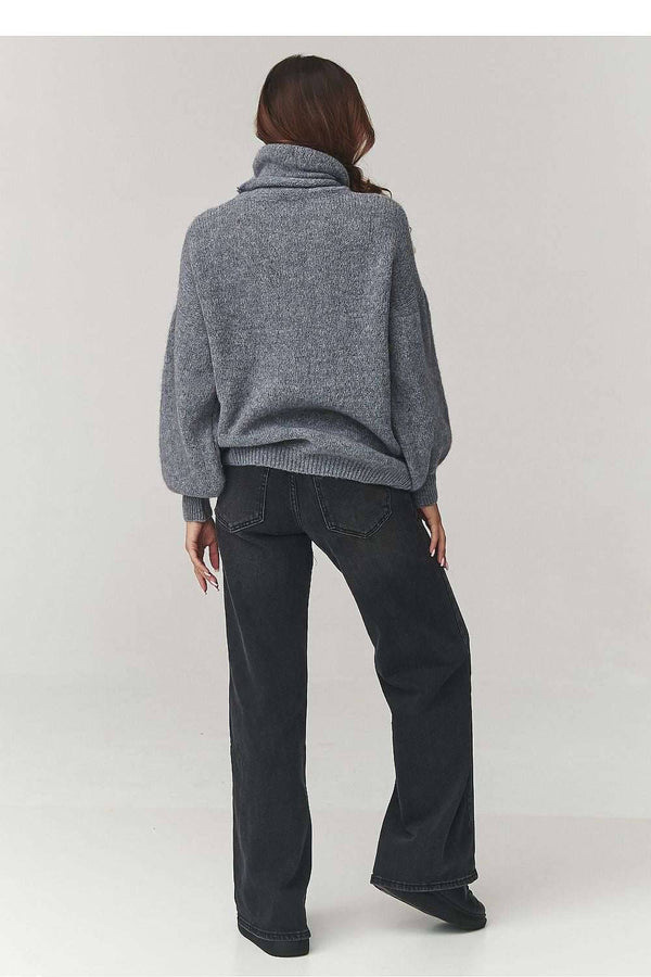 Turtleneck model 220791 Makadamia