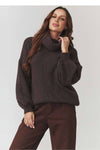 Turtleneck model 220794 Makadamia