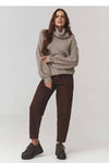 Turtleneck model 220795 Makadamia