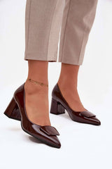 Block heel pumps model 220885 Step in style