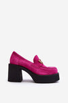 Heeled low shoes