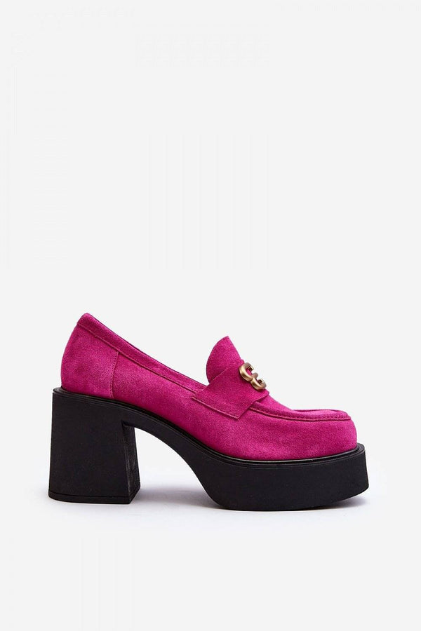 Heeled low shoes