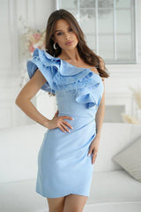 Short dress model 197542 Bicotone