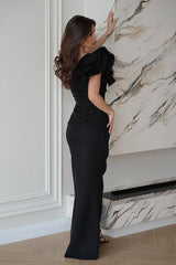 Long dress model 197730 Bicotone