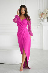 Long dress model 199012 Bicotone