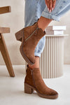 Heel boots