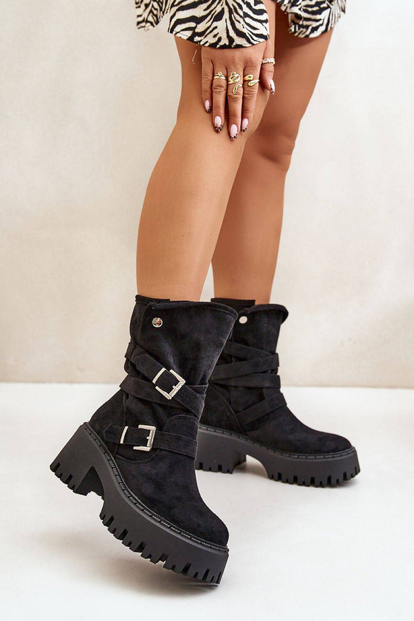 Heel boots