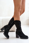 Heel boots