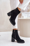 Heel boots