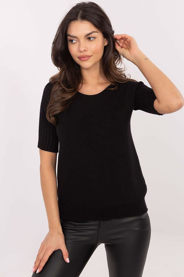 Pull à manches courtes