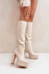 Bottes à talons