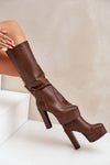 Heel boots