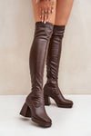 Heel boots