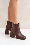 Bottes à talons