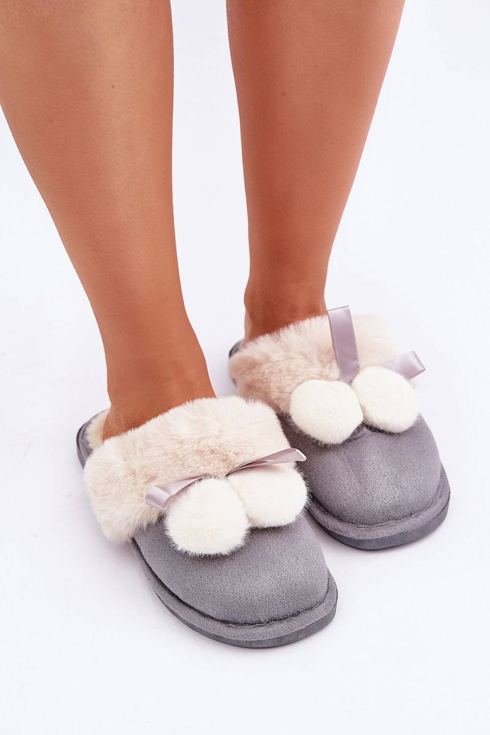 Comfortable Women's Slippers with Fur Lining