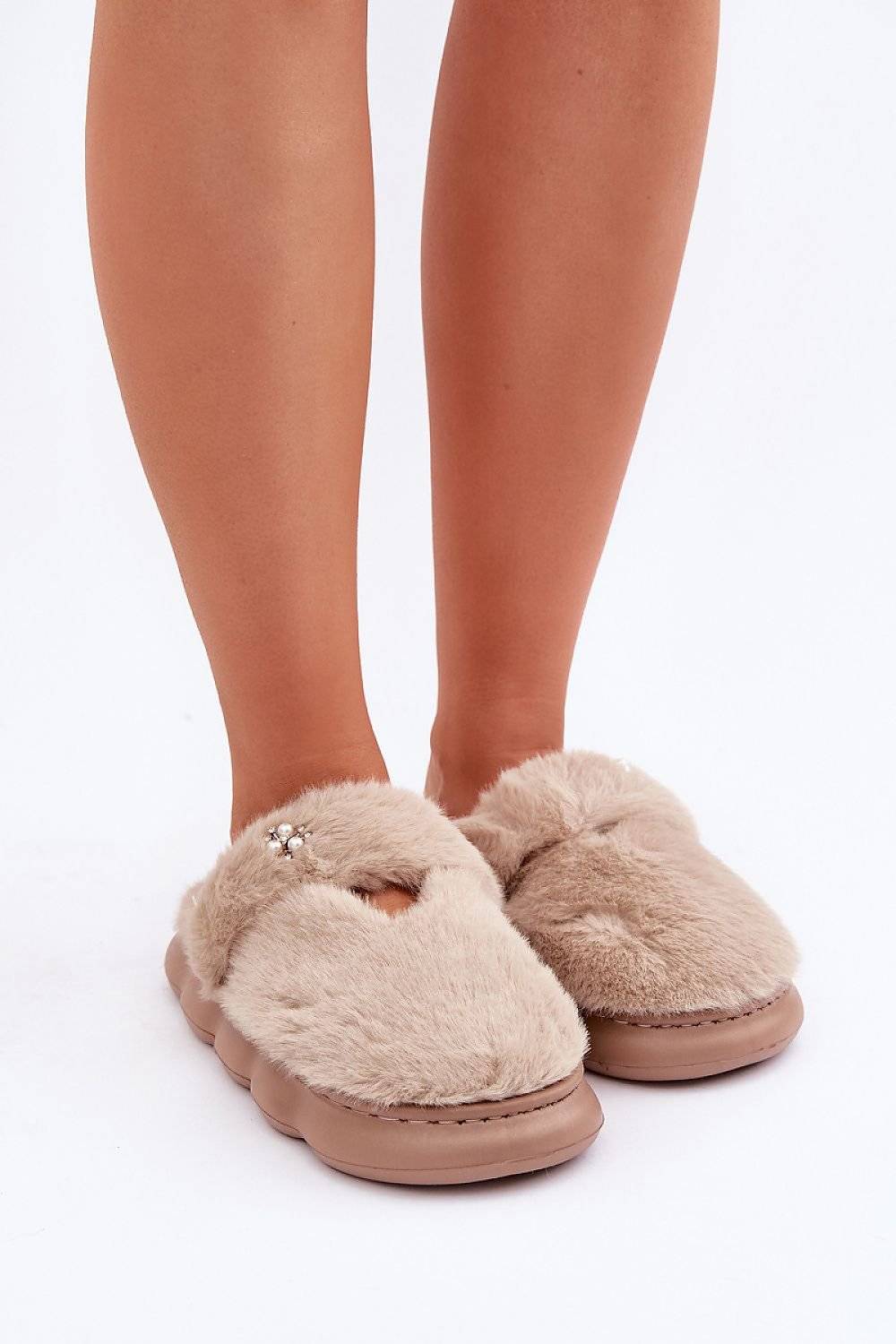 Women's Fur Slippers for Home Relaxation