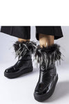 Bottes de neige noires pour femmes - Élégantes et résistantes
