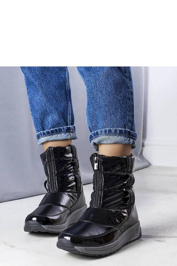 Bottes de neige noires - Confort et style exceptionnels