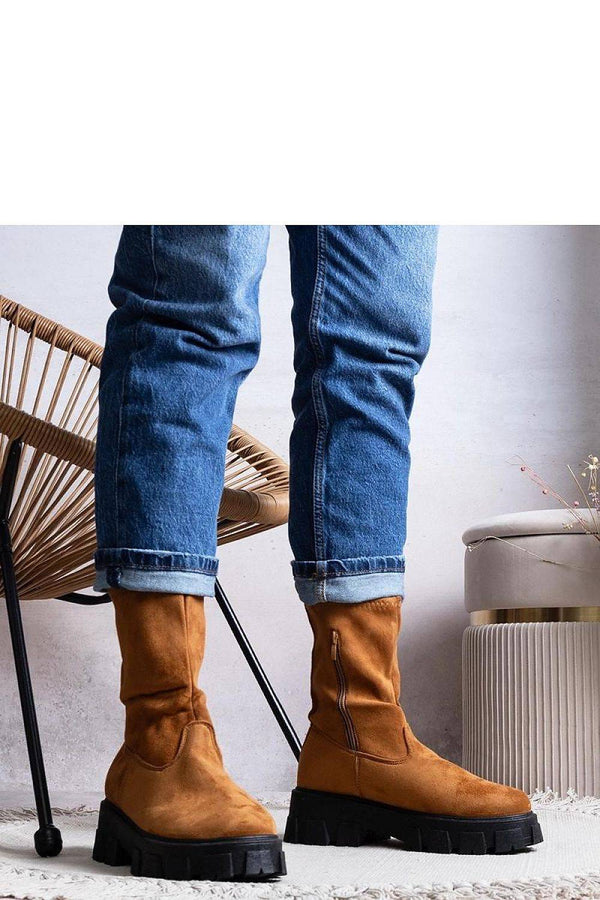 Shop Trendy Brown Platform Ankle Boots for Autumn