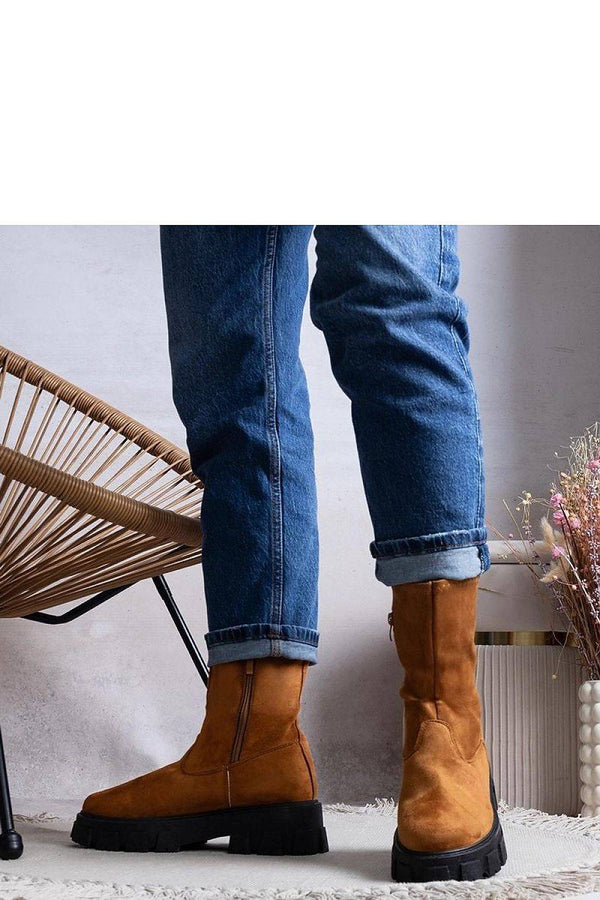 Shop Trendy Brown Platform Ankle Boots for Autumn