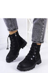 Stylish and comfortable black eco-suede Chesterfield ankle boots featuring side zipper and rugged sole for women’s fall fashion.