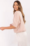 Short sleeve sweater model 206715 Italy Moda