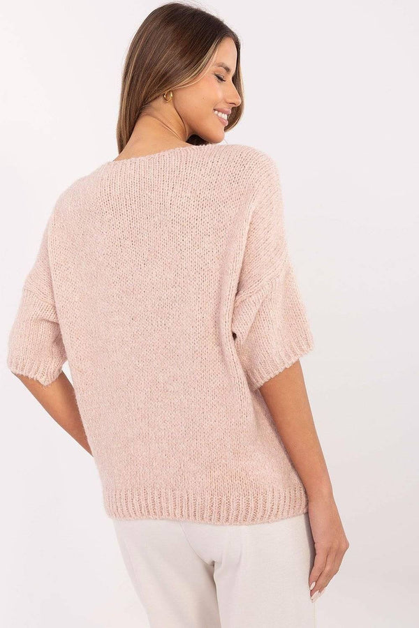 Short sleeve sweater model 206715 Italy Moda