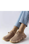 Élodie Beige Sporty Sneakers - Perfect Summer Shoes