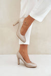 Block heel pumps model 208335 Step in style