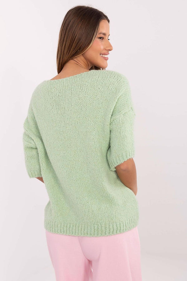 Short sleeve sweater model 208726 Italy Moda