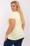 Plus size T-shirt model 211766 Relevance