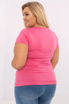 Plus size T-shirt model 211768 Relevance