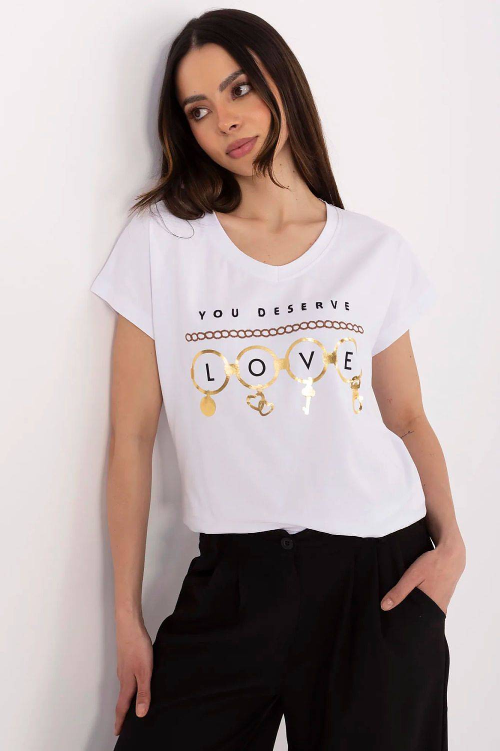 T-shirt model 212503 Factory Price