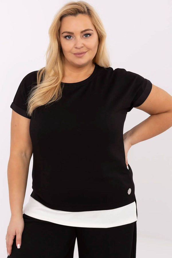 Plus size blouse model 212675 Relevance