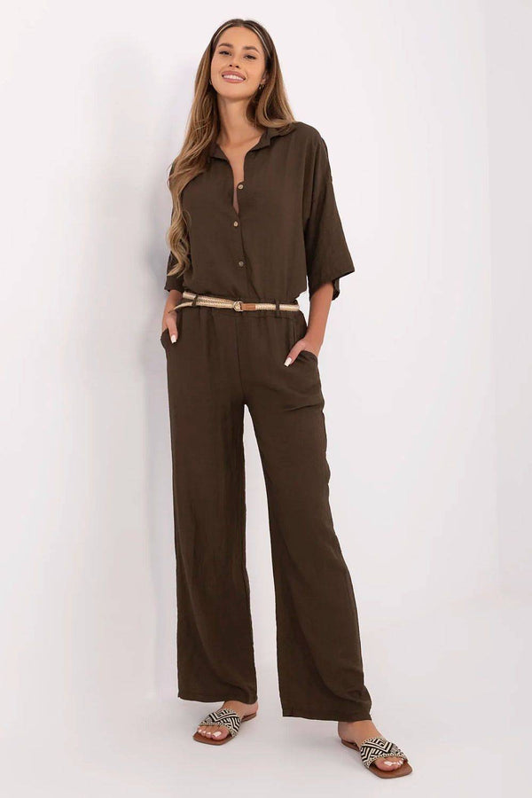 Women trousers model 214059 Italy Moda