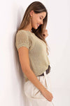 Short sleeve sweater model 215793 Italy Moda