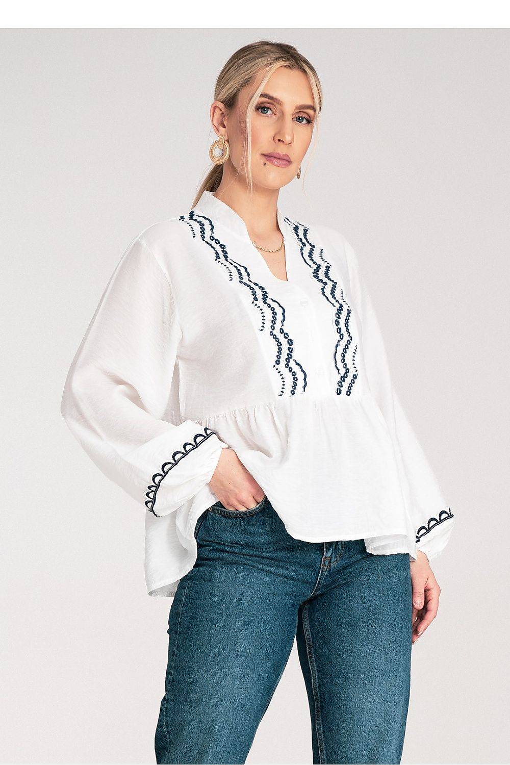 Blouse model 217067 Figl