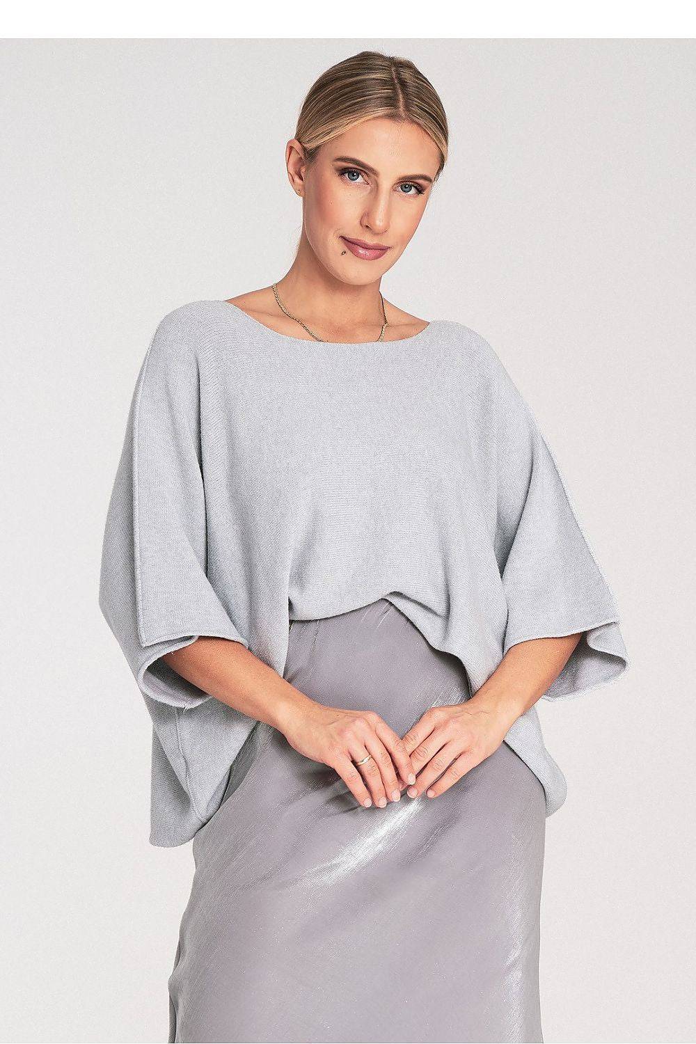 Bat style blouse model 217075 Figl