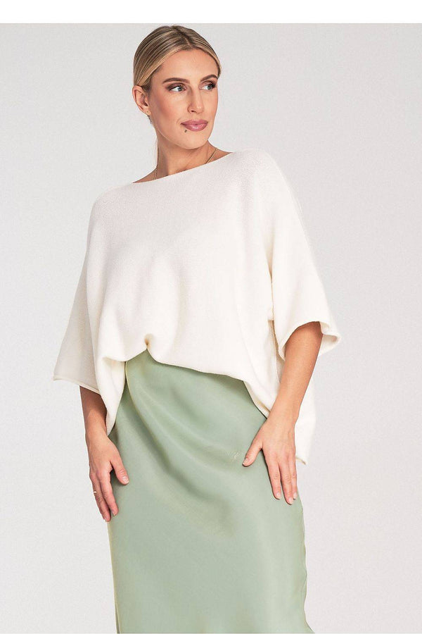 Bat style blouse model 217076 Figl