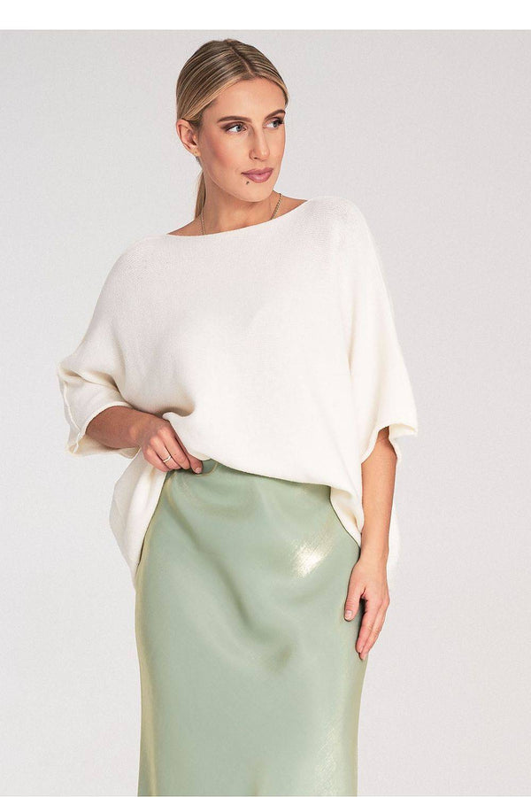 Bat style blouse model 217076 Figl